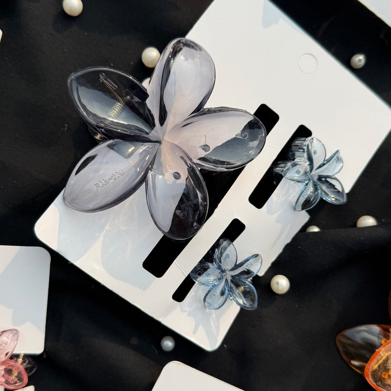 Flower Claw Clip Set
