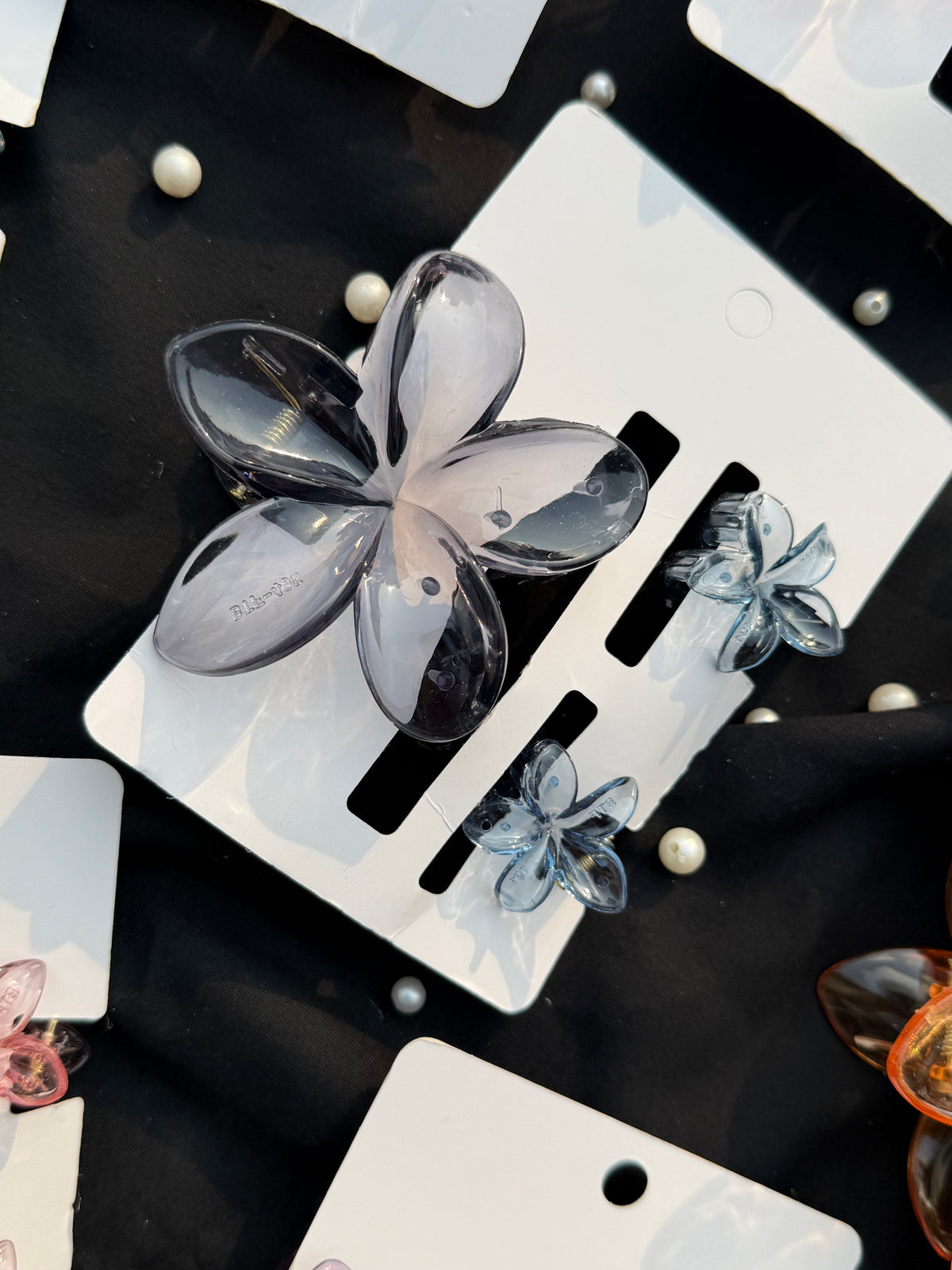 Flower Claw Clip Set
