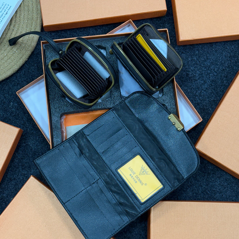 Three Wallet Set