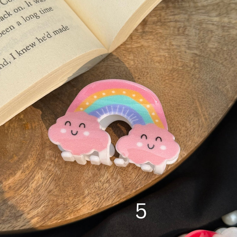 Rainbow  Acrylic Claw Clip