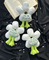 Korean Puffer Scrunchies- Green Froggie