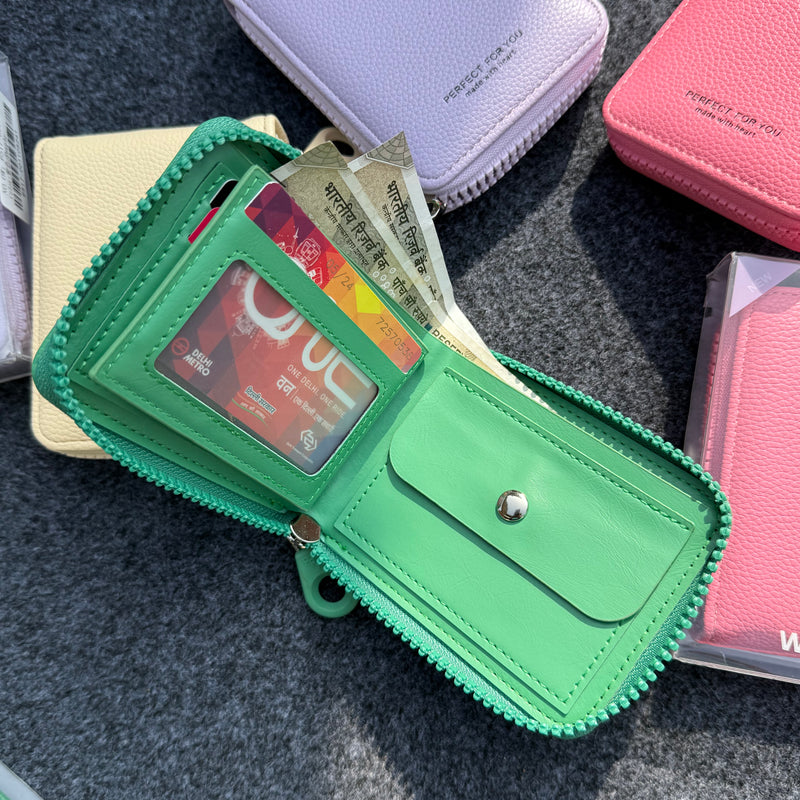 Zipper Pocket Wallets (with Coin Pocket)