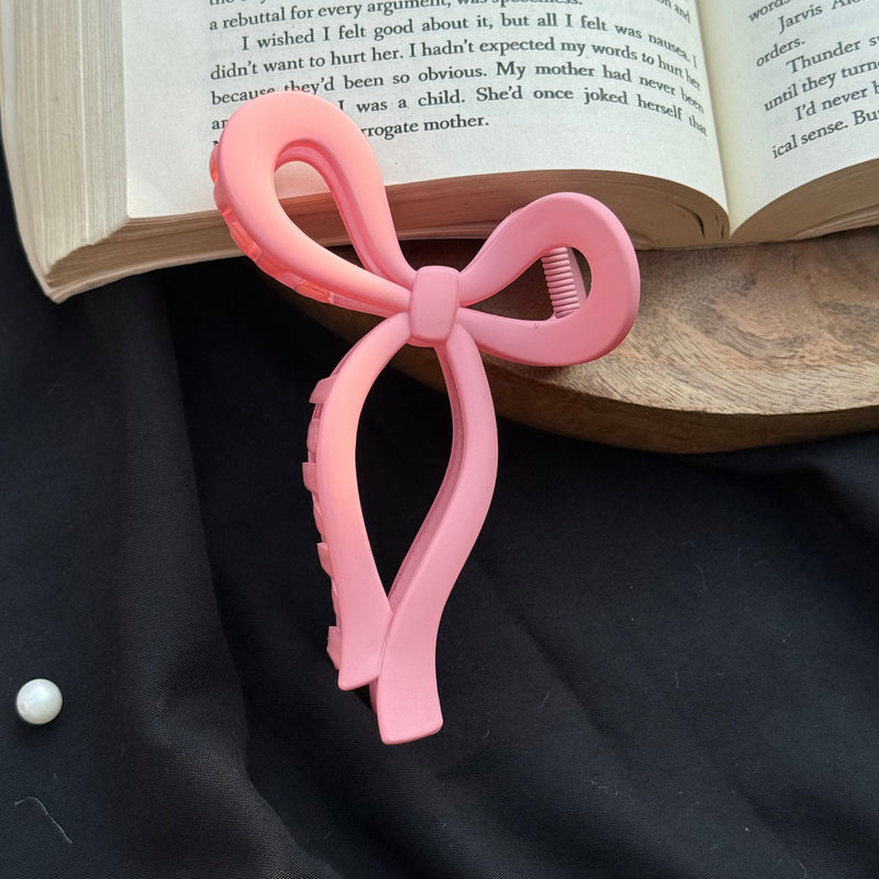 Pinteresty Large Bow Claw Clips- Matte