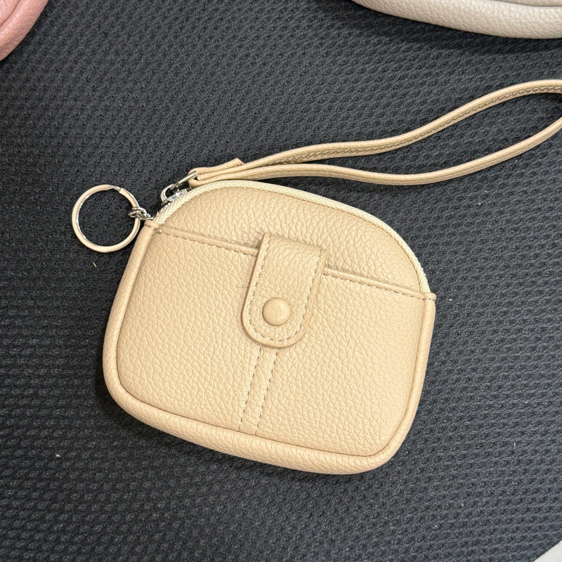Korean Mini Keychain Wallet