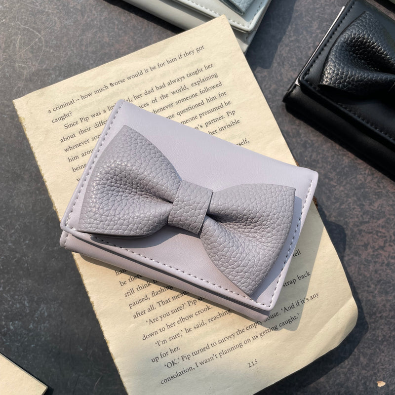 Bow Korean Trifold Wallet