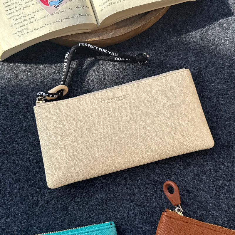 Long premium zipper wallet