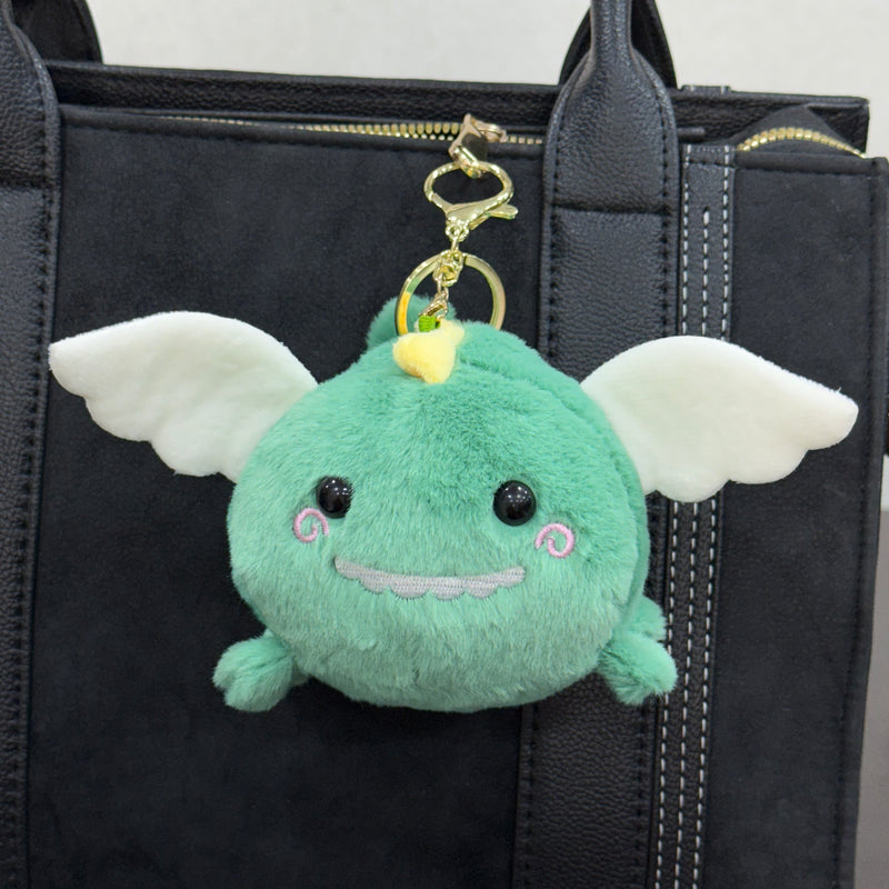 Plushie BAG CHARM- Green Dragon