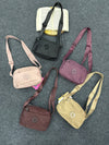 Two Compartment Spacious Crossbody Bag