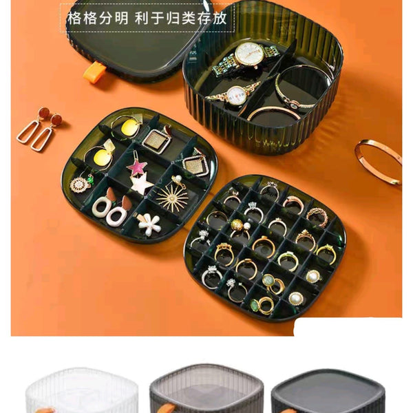 Transparent Jewellery Organiser