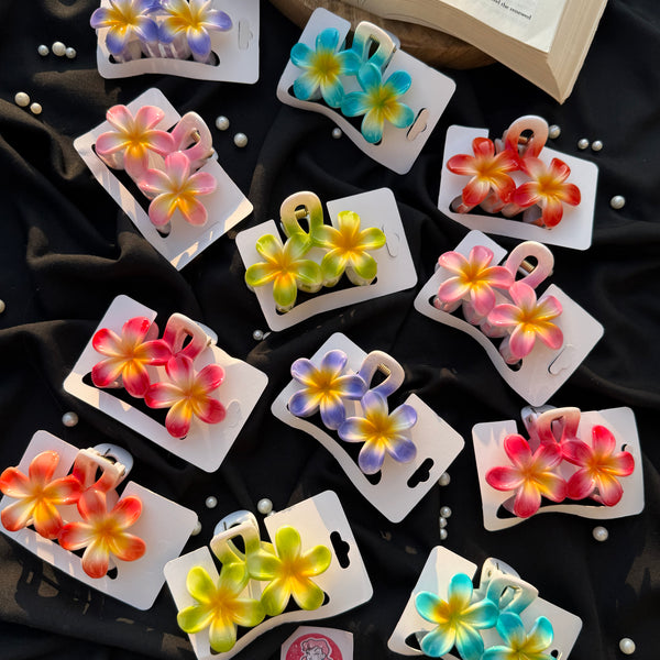 Aesthetic Flower Claw Clip