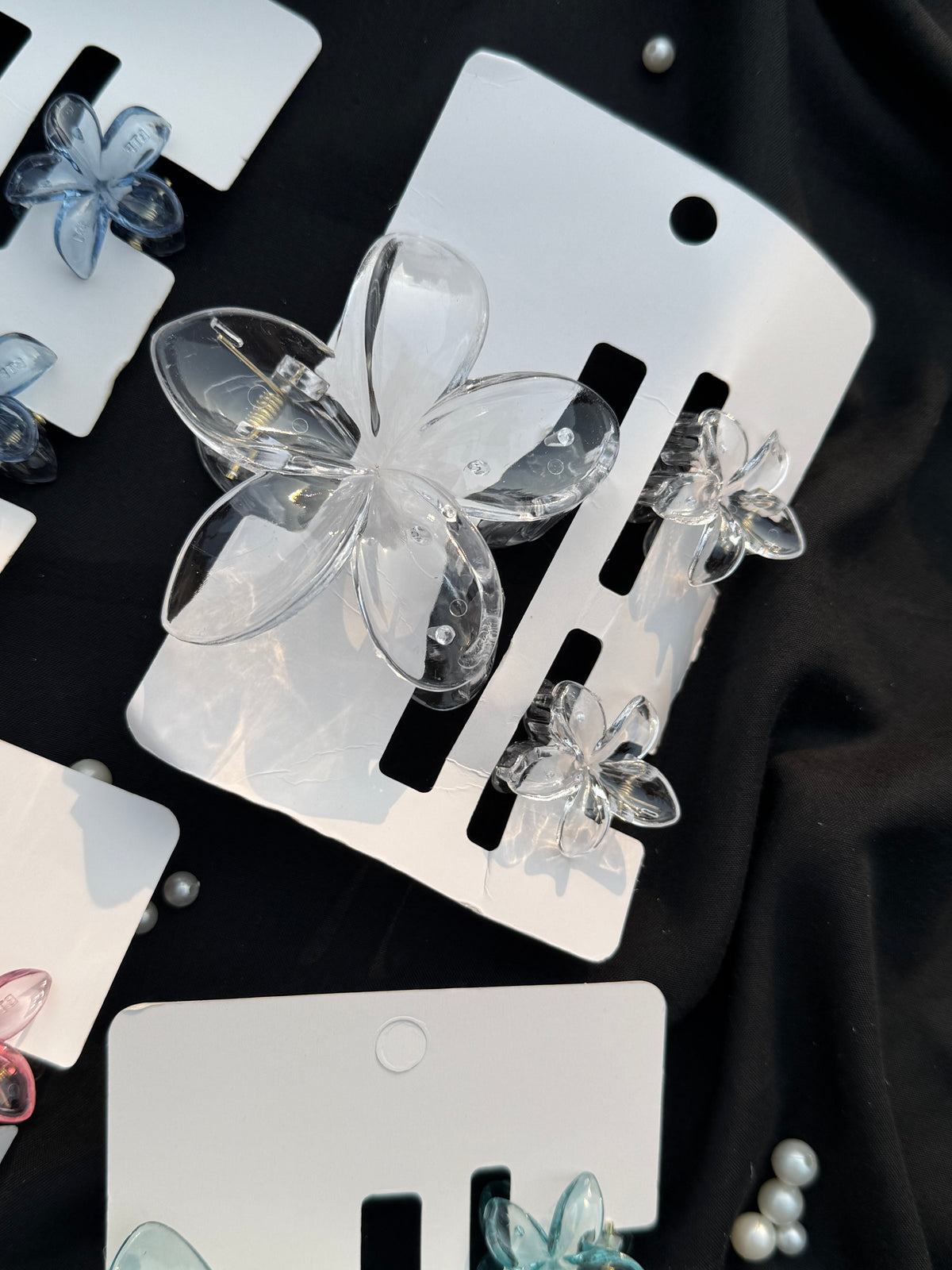 Flower Claw Clip Set