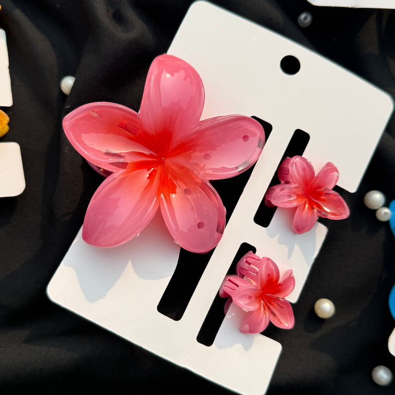 Flower claw Clip Set