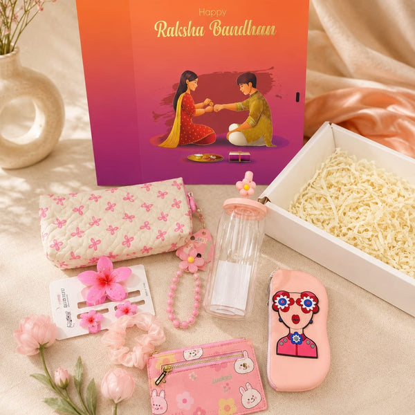 Meri Pyari Behan Pink Aesthetic Hamper ❤️