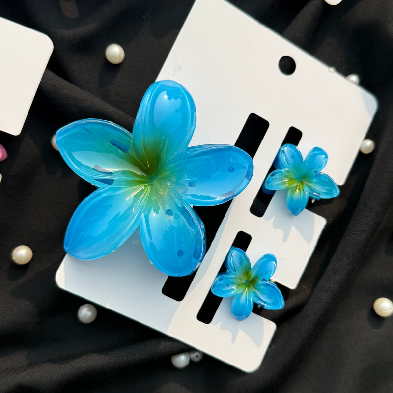 Flower claw Clip Set