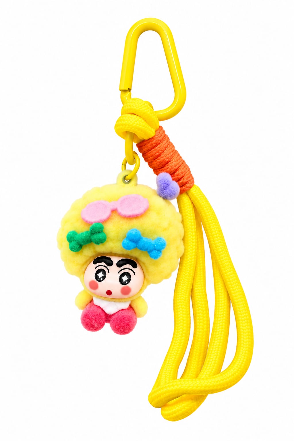 Shinchan Velvet Premium Bag Charm