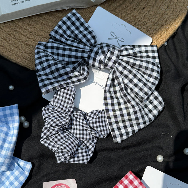 Combo Set- Bow and Scrunchie