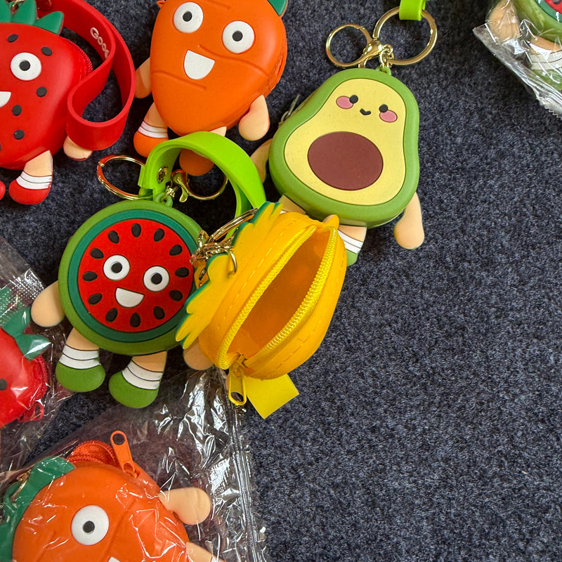 Fruity Mini Keychain Pouch