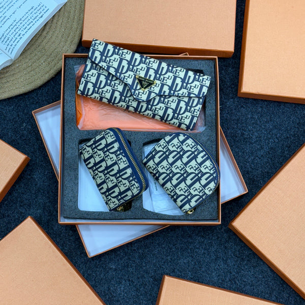 Three Wallet Set