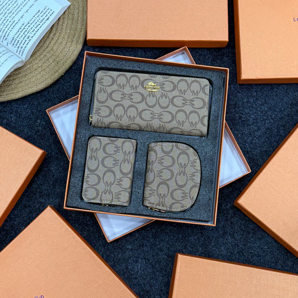 Three Wallet Set