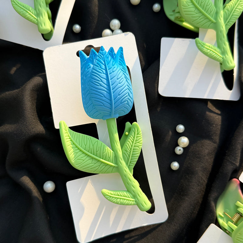 Pinterest Inspired Tulip Claw Clip