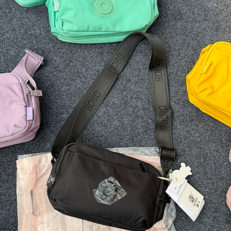 Three Compartment Spacious Crossbody Bag