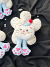 Korean Puffer Scrunchies- Cute Kitty