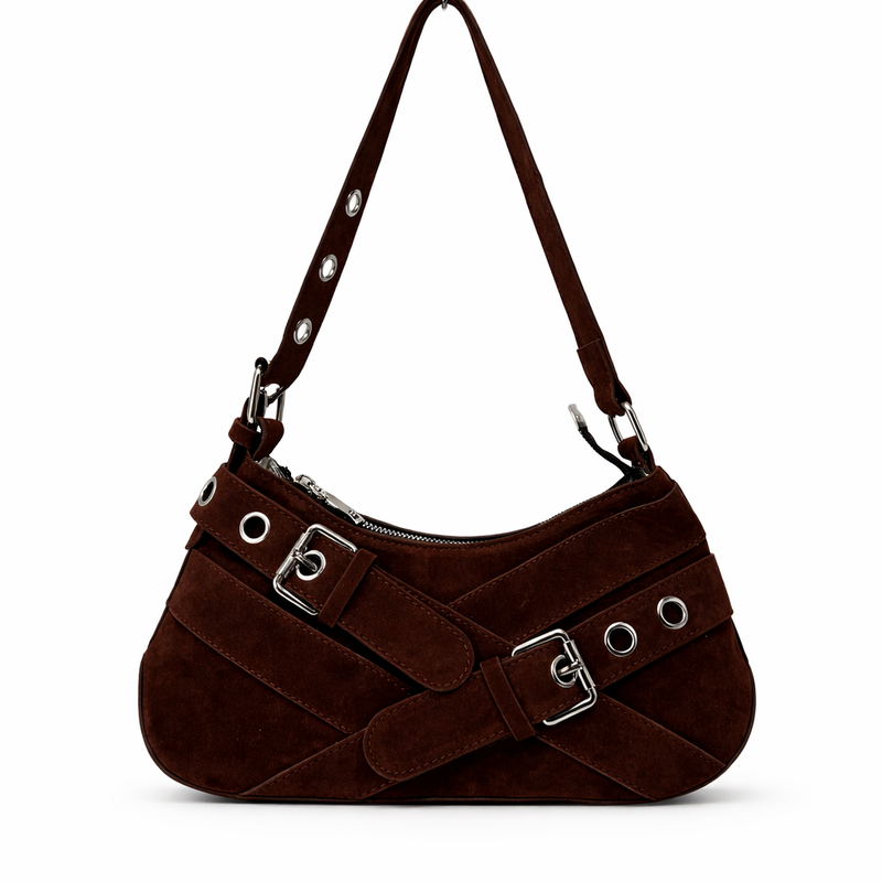 ZARA Inspired Suede Baguette