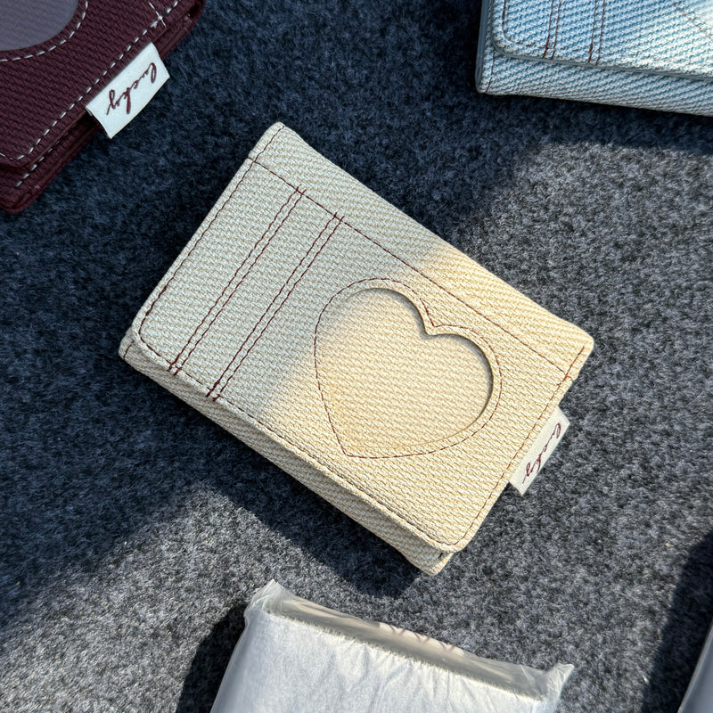 Heart Trifold Wallets