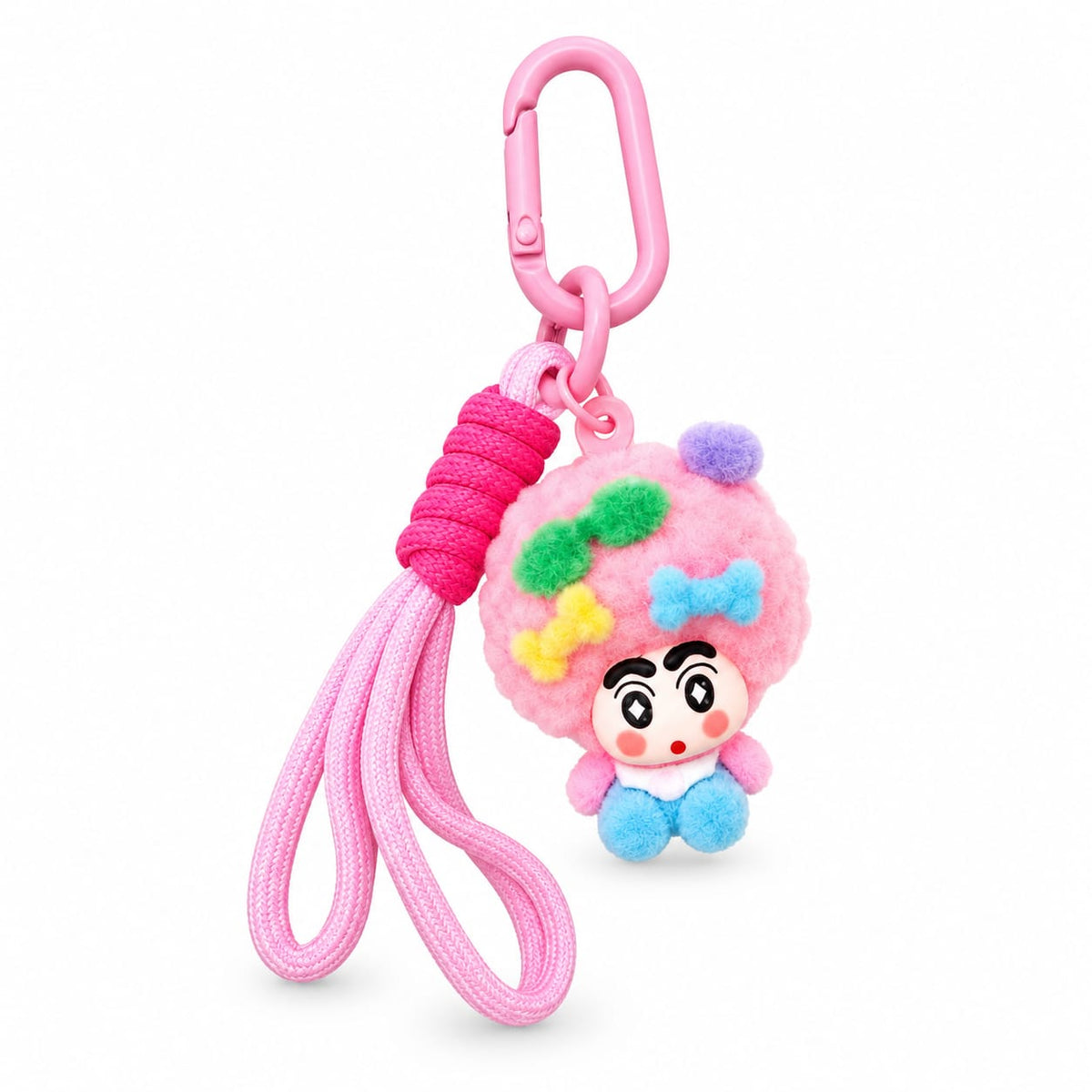Shinchan Velvet Premium Bag Charm