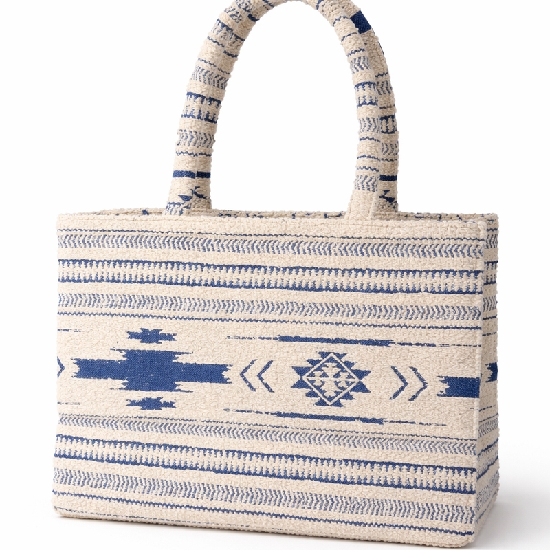 Everyday Tote - BLUE- 14 inches