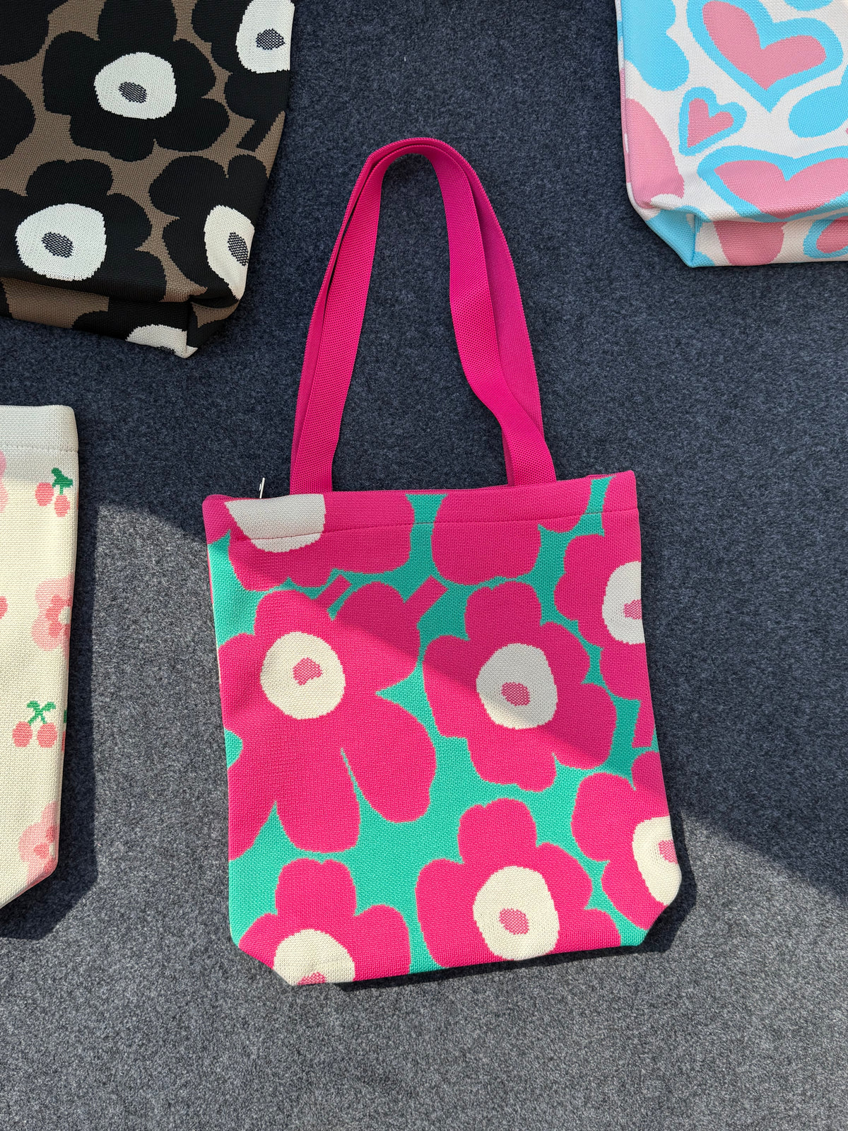 Everyday Korean Medium Tote Bags