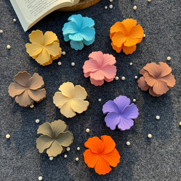 Hibiscus Large Claw Clip