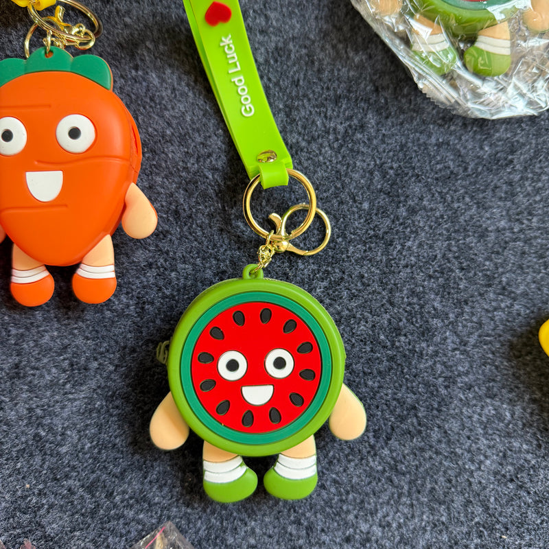 Fruity Mini Keychain Pouch