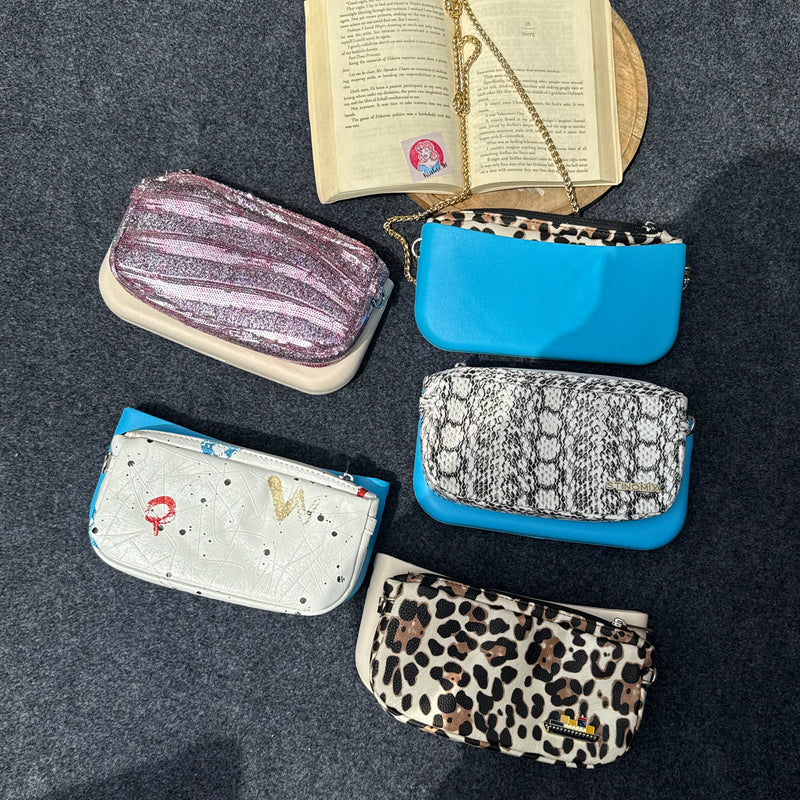 Two Way Silicon Crossbody Bags