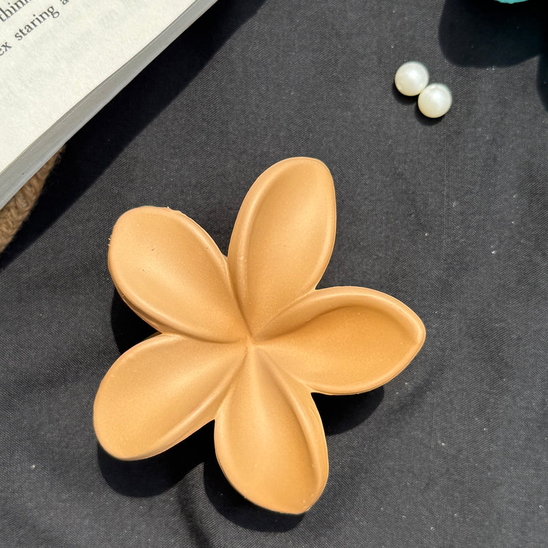 Matte Flower Claw Clip - LARGE