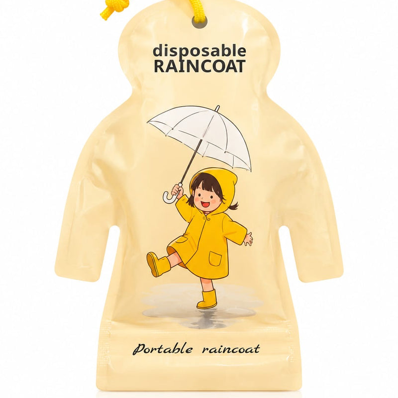 Portable Raincoat Bagcharm