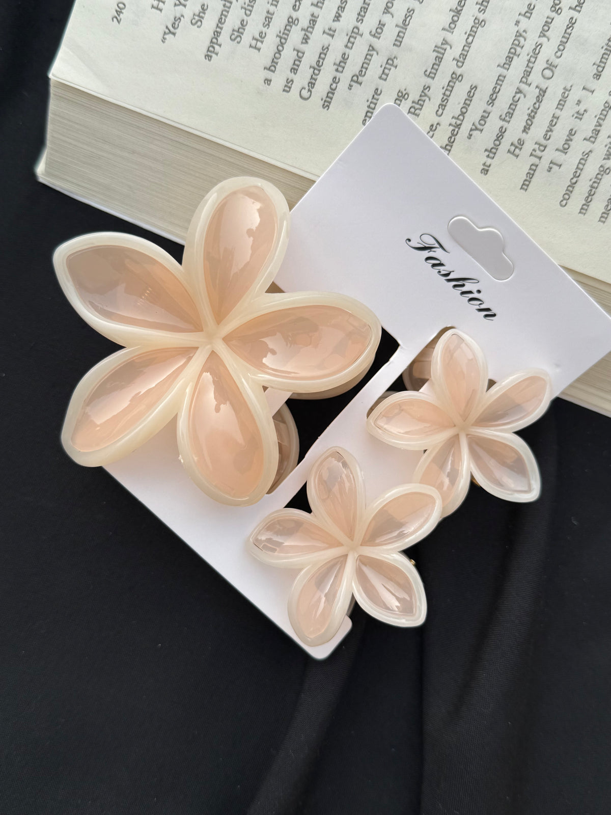 Flower Claw Clip Set