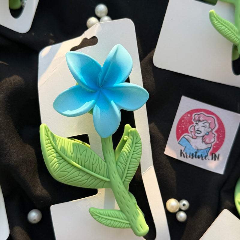 Pinterest Inspired Flower Claw Clip