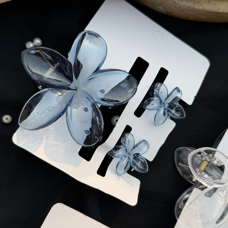 Flower Claw Clip Set