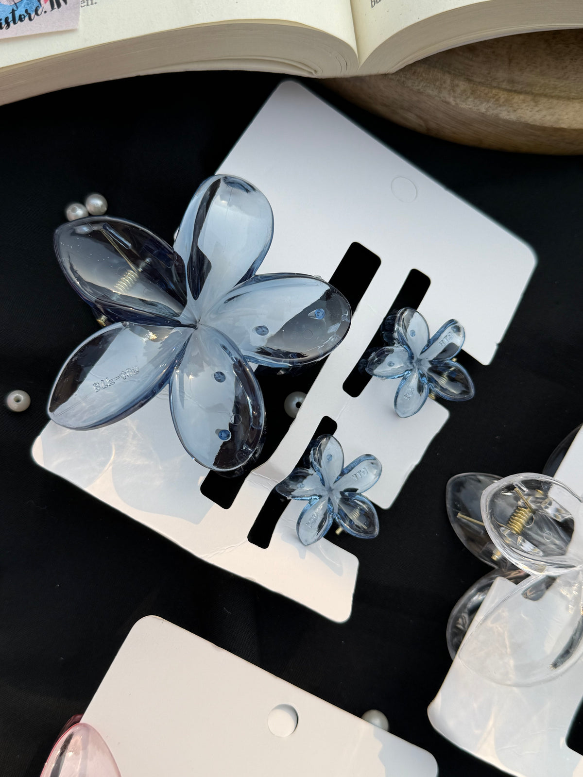 Flower Claw Clip Set
