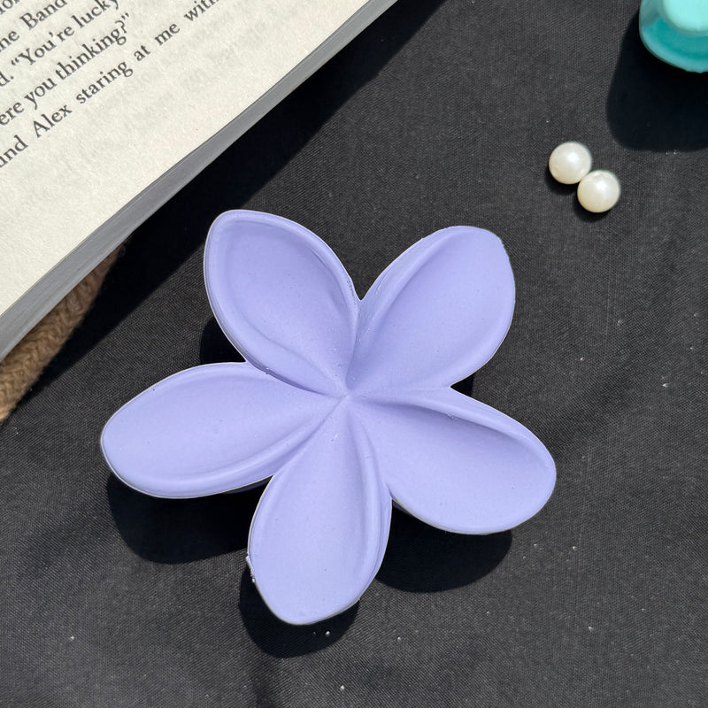 Matte Flower Claw Clip - LARGE