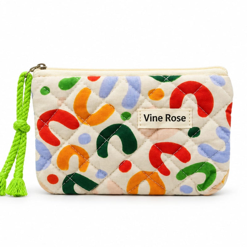 Mini Quilted Multipurpose Pouch