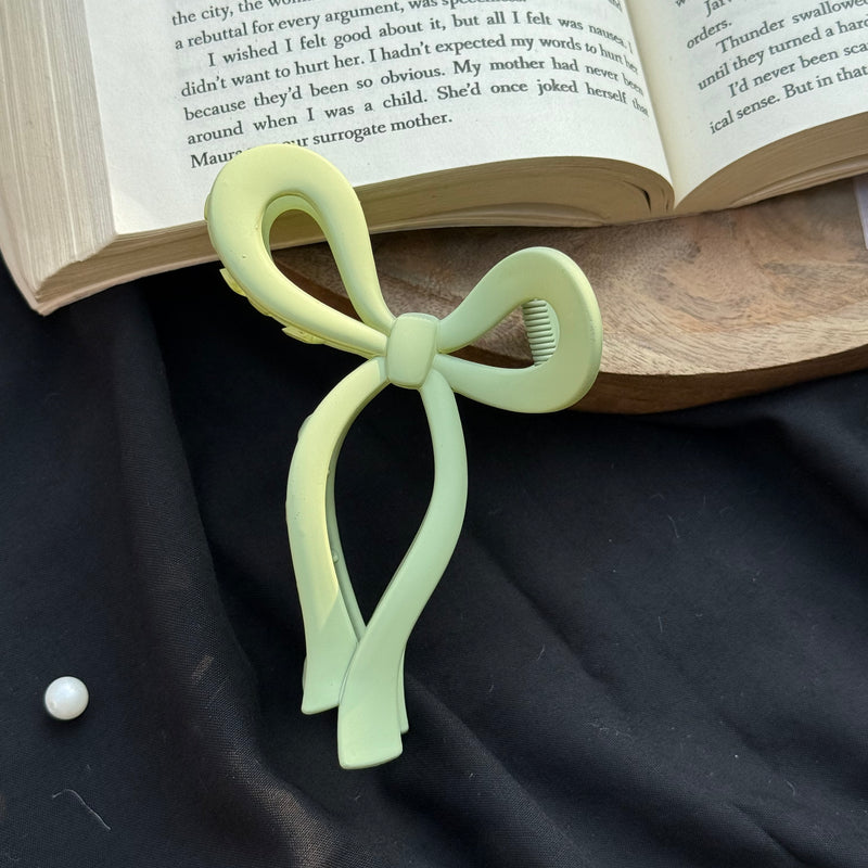 Pinteresty Large Bow Claw Clips- Matte