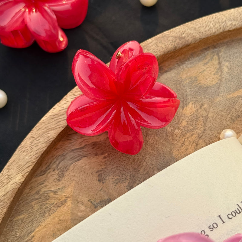 Mini Flower Claw Clip
