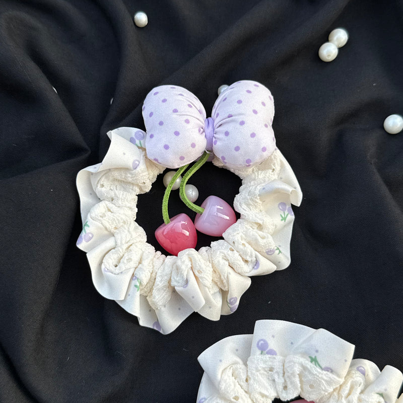 Tulip Bow Scrunchie