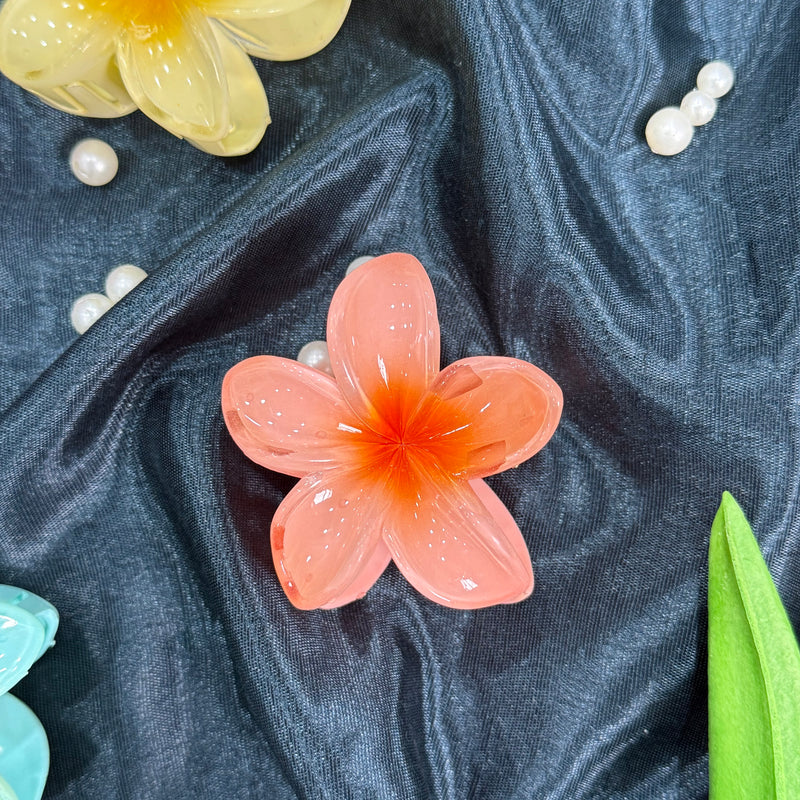 Flower Claw Clip- MEDIUM SIZE