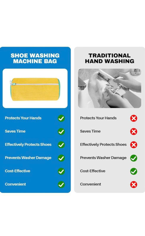 Shoe Washing Machine Bag