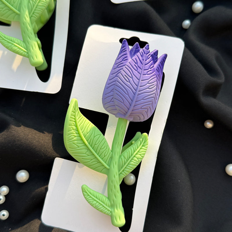 Pinterest Inspired Tulip Claw Clip