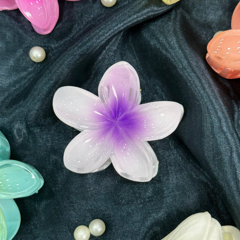 Flower Claw Clip- MEDIUM SIZE