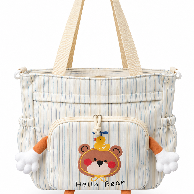 Plushie Korean Canvas tote